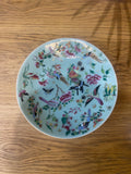 Chinese famille rose celadon plate