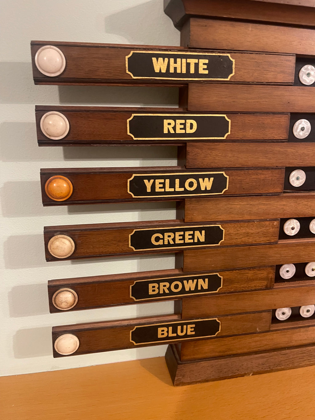 Victorian life pool scoreboard