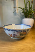 Early 19th Century Chinese porcelain hand painted mandarin bowl